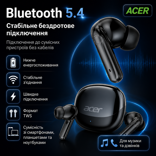 Бездротові Bluetooth  навушники з шумозаглушенням 026 фото