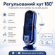 Портативний вентилятор з подвійним двигуном та USB-живленням B-093 фото 5