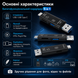 Адаптер-кардрідер 5 в 1 USB-C і USB для SD 015 фото 2