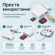 Кардрідер Type-C 3 в 1 для iPhone 15 010 фото 2